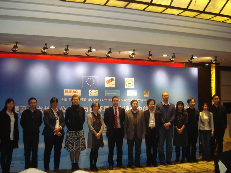 EURAC startet Zusammenarbeit mit Partnern in China