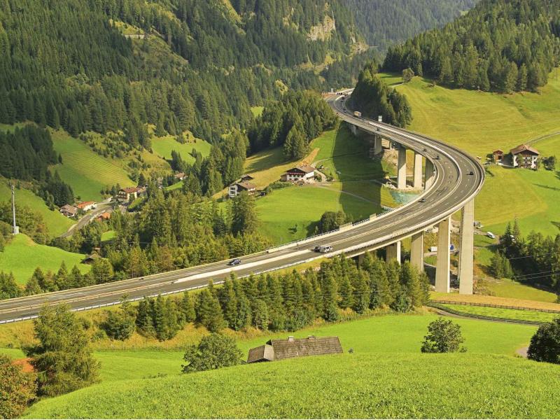 Alpenverkehr: Brenner meistbefahrener Pass