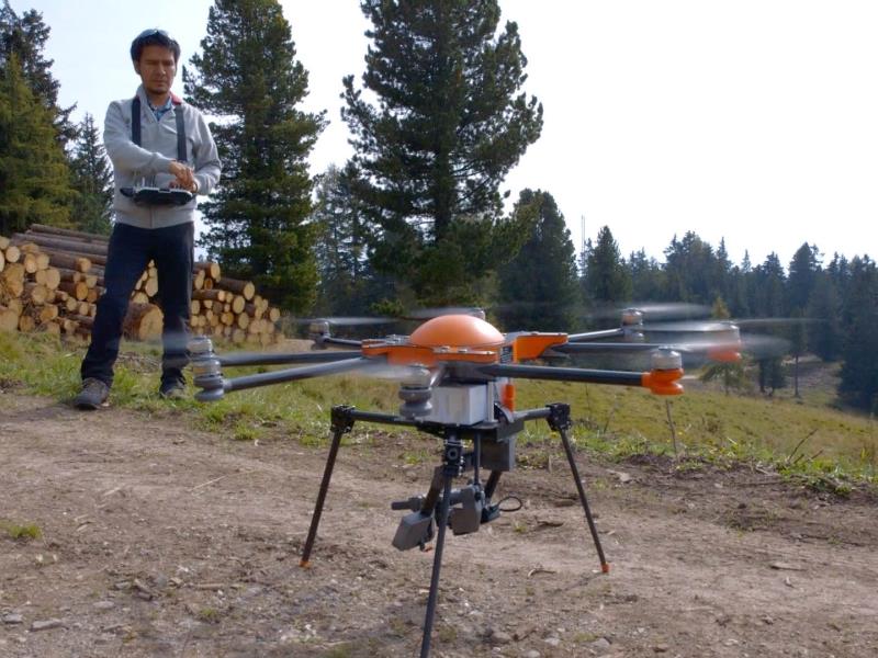 EURAC erhält Fluglizenz für Drohnen