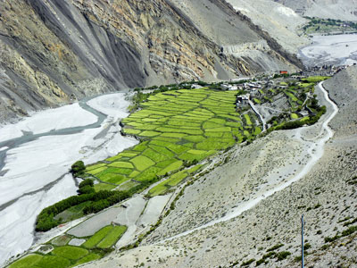 Die Natur des Himalaya Zentralnepals