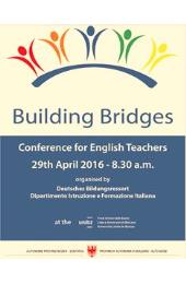 Building Bridges - Großtagung für Englisch-Lehrpersonen aller Schulstufen - Anmeldung online möglich