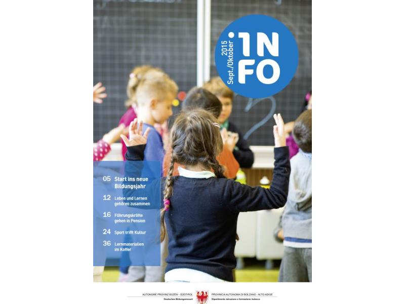 INFO September-Oktober 2015: Kindergarten- und Schulbeginn
