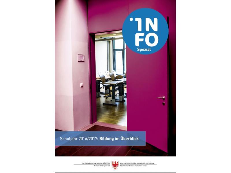 INFO Spezial: Zahlen und Fakten zu Südtirols Bildungswelt