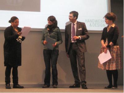 Großer Erfolg auf der IHM in München für eine Abgängerin der Fakultät für Design und Künste