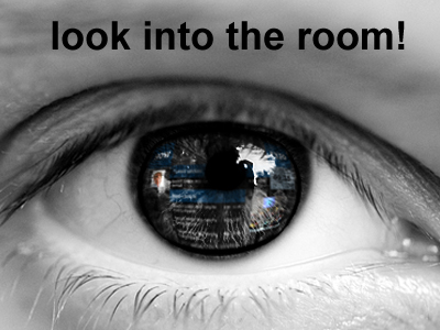Roomwall: look into the room!